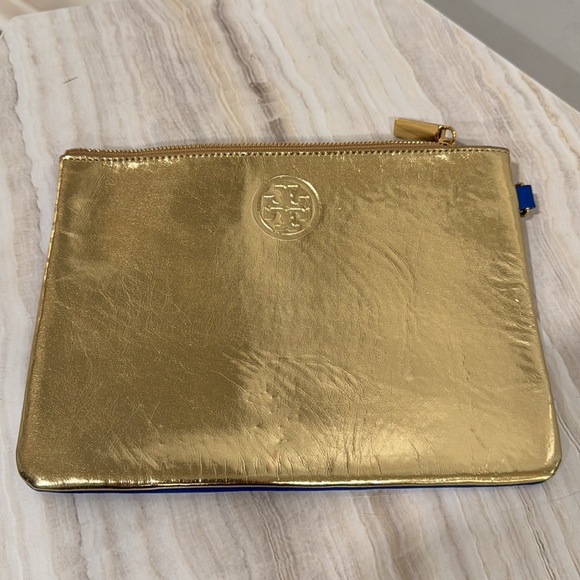 Tory Burch Bag Transparent & Leather Tote Wristlet Set - Picture 8 of 17